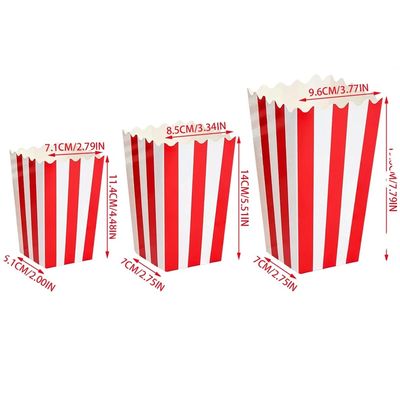 カスタマイズされたスナック ポップコーン ポテト チップ バッグとチップ キャンディー パンの箱 映画の持ち帰り