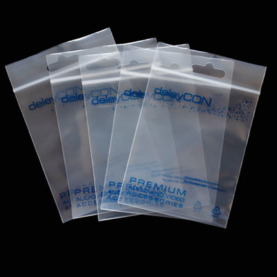 SGS65 証明書付き パーソナライズされた厚さ PE プラスチック袋 ミニ Ziplock バッグ