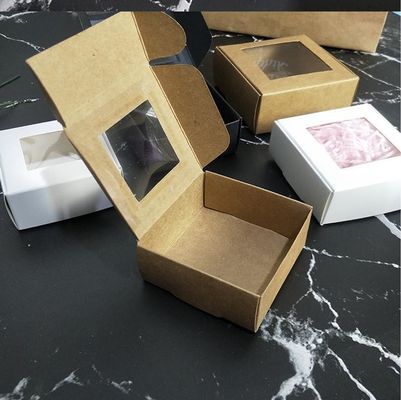 スクウェア 透明 クラフト 紙 アクセサリー ホワイト カード プレゼント 直接 熱スタンプ