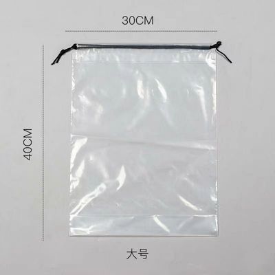 オーダーメイド 衣類 収納 バンド 引き出しの PE バッグと透明なプラスチック ポケット