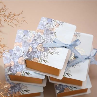 オーダーメイド 美しいプレゼント チョコレートボックスや四角バラのような 結婚式の箱