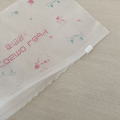 オーダーメイドロゴ 服装 包装 リップバッグ 再利用可能な冷凍着物 プラスチック