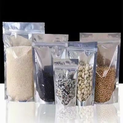 透明食品包装 ペットプラスチック スタンドアップポック アセプティックロゴ