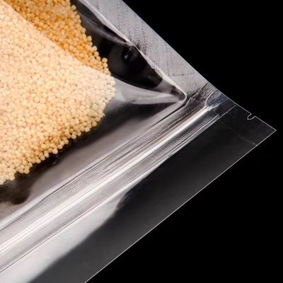 透明食品包装 ペットプラスチック スタンドアップポック アセプティックロゴ