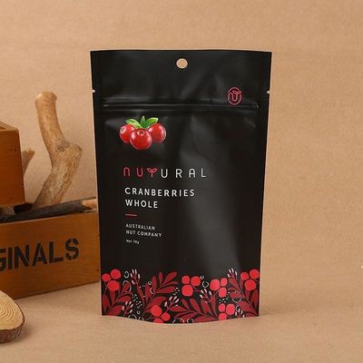カスタムオーダー受付 乾燥果物・ナッツ用の自立型食品包装袋