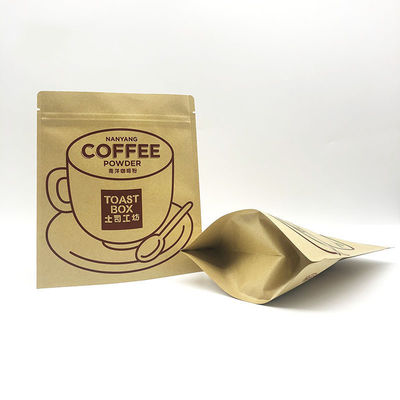 自立袋 クラフト紙 茶 コーヒー 専門店 ザイパー 乾燥した果物 食品 梱包