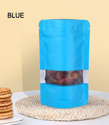 マット仕上げ Ziplock パッケージ ドライフルーツ スタンドアップポック クラフトバッグ
