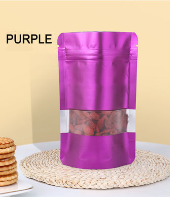マット仕上げ Ziplock パッケージ ドライフルーツ スタンドアップポック クラフトバッグ