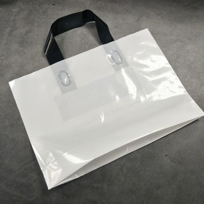 トレンド商品 オーダーメイド ロゴ プリント PE ロゴ付き プラスチック ショッピングバッグ