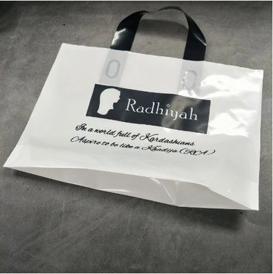 トレンド商品 オーダーメイド ロゴ プリント PE ロゴ付き プラスチック ショッピングバッグ