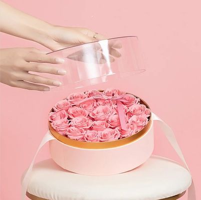 バレンタインデーと母親の日 プレゼント 硬い箱付き オーダーメイド 心形の花箱