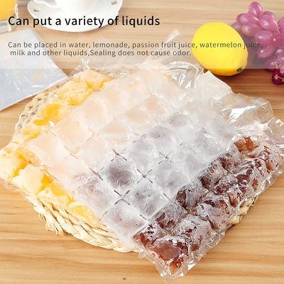 PE素材構造 透明 オーダーメイド 使い捨てのアイスキューブ プラスチック包装袋