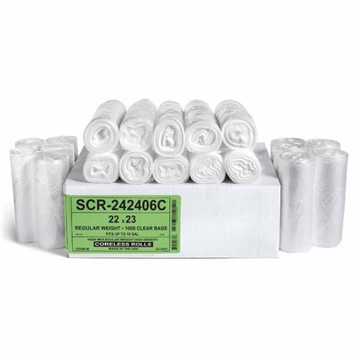ストレンジ強度 重用プラスチックバッグ 白色のゴミ袋