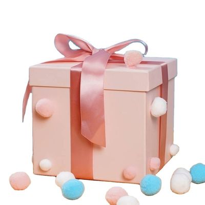 オーダーメイドエンド ブティック 誕生日 クリスマスのためのリボン蓋付き 高級紙のギフトボックス