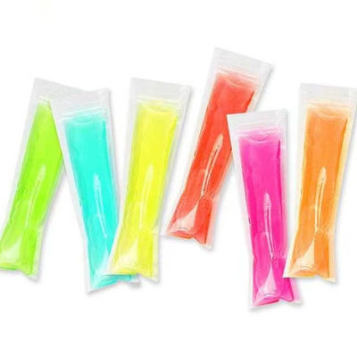 オーダーメイドサイズ アイスクリーム ポップスクリームのためのプラスチック包装袋 無料デザイン