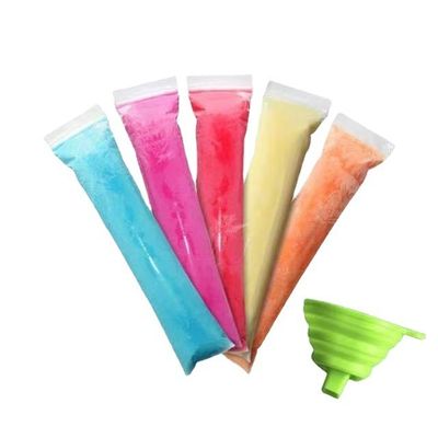オーダーメイドサイズ アイスクリーム ポップスクリームのためのプラスチック包装袋 無料デザイン