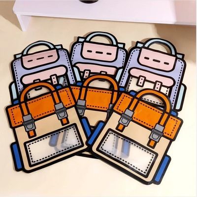スナックとキャンディーの可愛い漫画形のパッケージングのための窓を開ける自己密閉袋