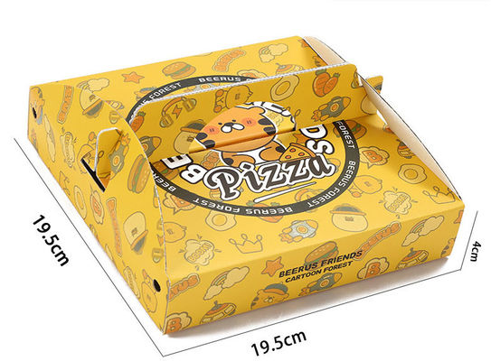 パルプ素材 ストロー パルプ ホットドッグ フランス製 フライドチキンとピザ用のパーソナライズされたファーストフードパッケージ