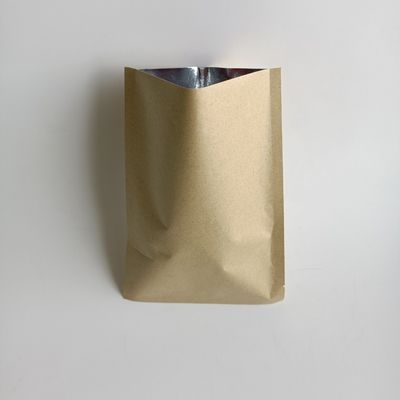 0.14MM 厚さ アルミホイルとグラバー印刷付き 環境に優しいクラフト紙袋