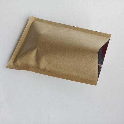 0.14MM 厚さ アルミホイルとグラバー印刷付き 環境に優しいクラフト紙袋