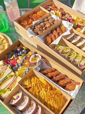 カスタマイズされた食用食品 25*36*8cm 化学パルスとカスタム印刷