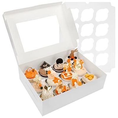 12×12×12 カプセル カプセル カップケーキ パッケージ カップケーキ 透明窓