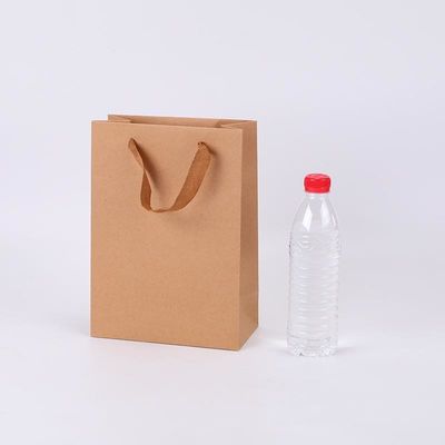 グランプリング 家庭用用品用 リサイクル可能なクラフト紙袋 食料品ショッピング
