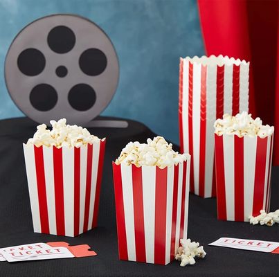 カスタマイズされたスナック ポップコーン ポテト チップ バッグとチップ キャンディー パンの箱 映画の持ち帰り