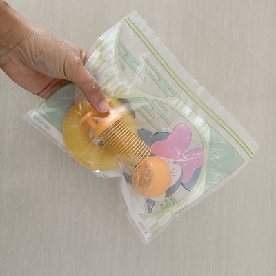 耐久性 ダブル ザップ 錠袋 プラスチック サンドイッチ ザッパー PE 再閉式 冷蔵庫 果物 収納袋