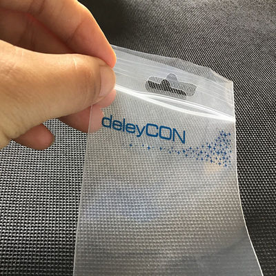 SGS65 証明書付き パーソナライズされた厚さ PE プラスチック袋 ミニ Ziplock バッグ