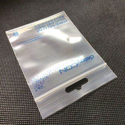 SGS65 証明書付き パーソナライズされた厚さ PE プラスチック袋 ミニ Ziplock バッグ