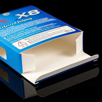 釣り道具箱 レーザー シルバーカード 紙 アトレッツィ・ダ・ペスカ シーフード用 梱包箱