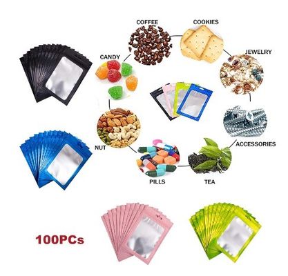 カスタムロゴケース オップ クリアパッケージ 層状プラスチック袋 化粧品用の再閉袋