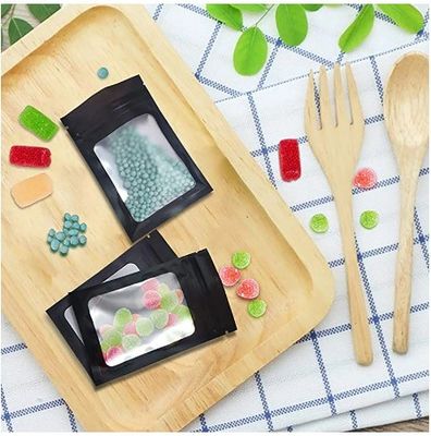カスタムロゴケース オップ クリアパッケージ 層状プラスチック袋 化粧品用の再閉袋