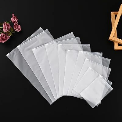 環境に優しいカスタム印刷 プラスチック製の包装 透明 PE 凍結式ジッパーバッグ