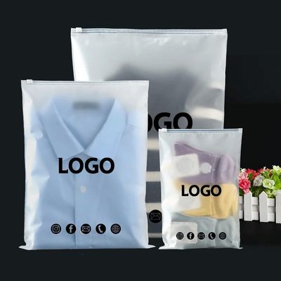 環境に優しいカスタム印刷 プラスチック製の包装 透明 PE 凍結式ジッパーバッグ