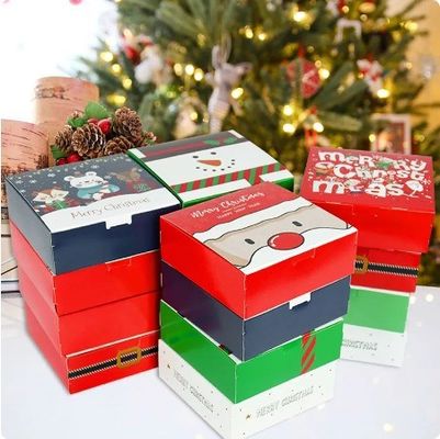 クリスマス 飾り チョコレート 菓子 ギフト 梱包 箱 プレゼント に ぴったり