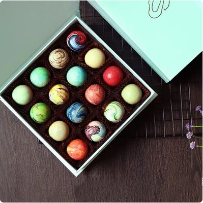 パーソナライズ バレンタイン 甘い菓子 磁気閉塞付き 小型チョコレートボックス